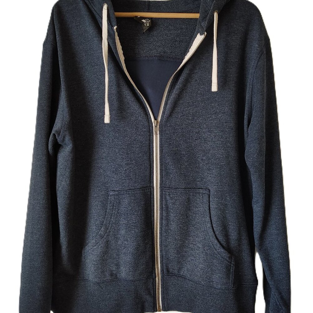 QuikFlip Hero Hoodie Classic Navy Size Medium Hoodie That Turns Into A Bag